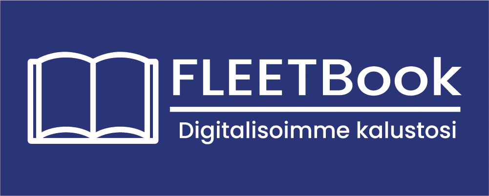 Fleetbook logo sininen vaaka.