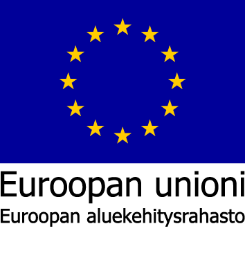Euroopan unionin kehitysrahaston logo.